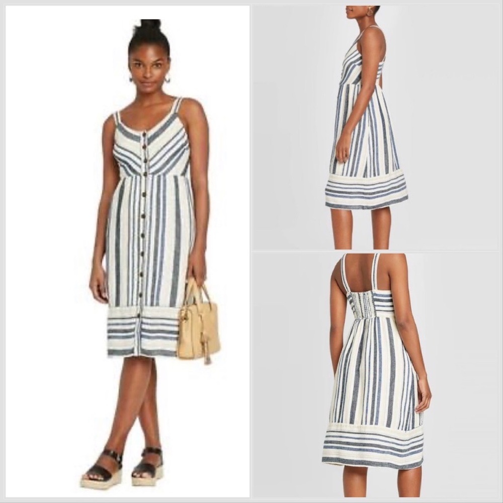 NWT Universal Thread Linen blend dress size XS